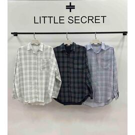 Сорочка жіноча 7062 white р.one size "Little Secret" недорого оптом від прямого постачальника