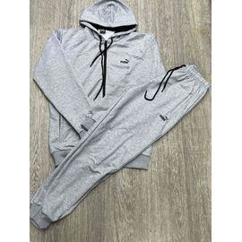 Костюм спортивний чоловічий 308 l.grey р.S-2XL "Verton" недорого оптом від прямого постачальника