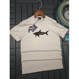 Футболка чоловіча W26549 beige р.S-2XL "Verton" недорого оптом від прямого постачальника