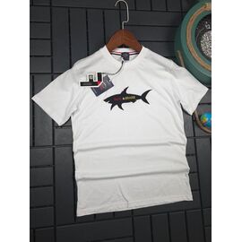 Футболка чоловіча W26551 white р.S-2XL "Verton" недорого оптом від прямого постачальника