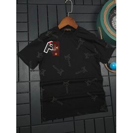 Футболка чоловіча W26555 black р.S-2XL "Verton" недорого оптом від прямого постачальника