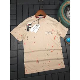 Футболка чоловіча W26559 beige р.S-2XL "Verton" недорого оптом від прямого постачальника