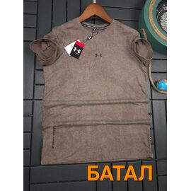 Футболка чоловіча W26567 brown р.3XL-7XL "Verton" недорого оптом від прямого постачальника