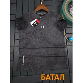 Футболка чоловіча W26568 d.grey р.3XL-7XL "Verton" недорого оптом від прямого постачальника