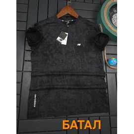 Футболка чоловіча W26572 black р.3XL-7XL "Verton" недорого оптом від прямого постачальника