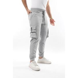 Фотография Штаны спортивные мужские W26575 grey р.S-3XL "Verton" недорого оптом от прямого поставщика