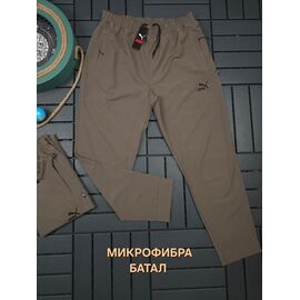 Фотография Штаны спортивные мужские W26590 khaki р.2XL-6XL "Verton" недорого оптом от прямого поставщика
