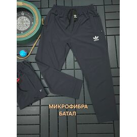 Фотография Штаны спортивные мужские W26591 grey р.2XL-6XL "Verton" недорого оптом от прямого поставщика