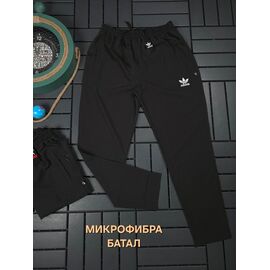 Фотография Штаны спортивные мужские W26592 black р.2XL-6XL "Verton" недорого оптом от прямого поставщика