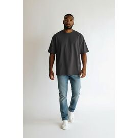 Футболка чоловіча W26599 grey р.M-3XL "Verton" недорого оптом від прямого постачальника