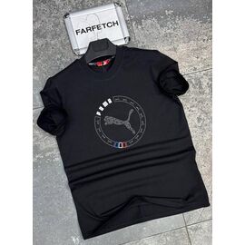 Футболка чоловіча W26658 black р.S-2XL "Verton" недорого оптом від прямого постачальника