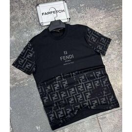 Футболка чоловіча W26704 black р.S-2XL "Verton" недорого оптом від прямого постачальника