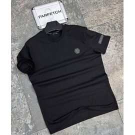 Футболка чоловіча W26711 black р.S-2XL "Verton" недорого оптом від прямого постачальника