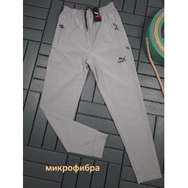 Фотография Штаны спортивные мужские W26765 l.grey р.S-2XL "Verton" недорого оптом от прямого поставщика