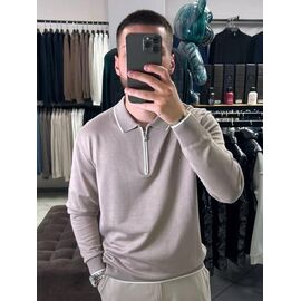 Фотография Свитер мужской 054 d.beige р.M-2XL "Vip Stendo" недорого оптом от прямого поставщика