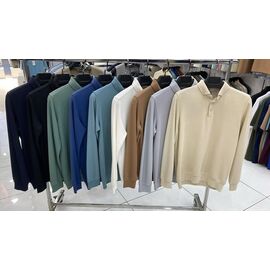 Фотография Свитер мужской 233806 beige р.M-3XL "Vip Stendo" недорого оптом от прямого поставщика