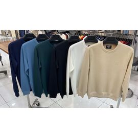 Фотография Свитер мужской 233806 navy р.M-3XL "Vip Stendo" недорого оптом от прямого поставщика