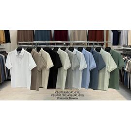 Футболка чоловіча 5726 green р.3XL-6XL "Vip Stendo" недорого оптом від прямого постачальника