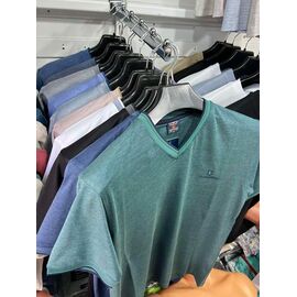 Футболка чоловіча 8004 green р.M-2XL "Vip Stendo" недорого оптом від прямого постачальника