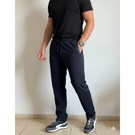 Штани спортивні чоловічі VP72 navy р.M-3XL "Vip Stendo" недорого оптом від прямого постачальника