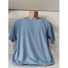 Футболка чоловіча 1598 l.blue р.2XL-6XL "RING" недорого оптом від прямого постачальника