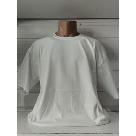 Футболка чоловіча 1604 white р.2XL-6XL "RING" недорого оптом від прямого постачальника