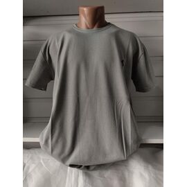 Футболка чоловіча 1624 grey р.4XL-8XL "RING" недорого оптом від прямого постачальника