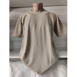 Футболка чоловіча 1625 beige р.4XL-8XL "RING" недорого оптом від прямого постачальника