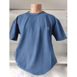 Футболка чоловіча 1629 blue р.4XL-8XL "RING" недорого оптом від прямого постачальника