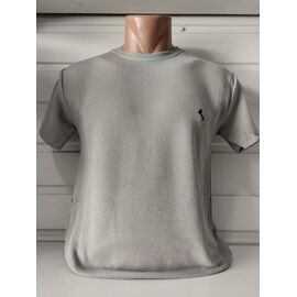 Фотография Футболка мужская 1649 grey р.M-3XL "RING" недорого оптом от прямого поставщика