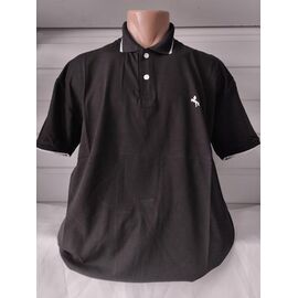 Фотография Футболка мужская 1679 black р.4XL-8XL "RING" недорого оптом от прямого поставщика