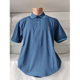 Фотография Футболка мужская 1684 blue р.4XL-8XL "RING" недорого оптом от прямого поставщика