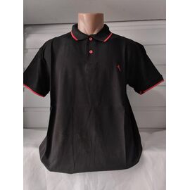 Фотография Футболка мужская 1689 black р.4XL-8XL "RING" недорого оптом от прямого поставщика