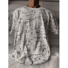 Фотография Футболка мужская 1696 white р.2XL-6XL "RING" недорого оптом от прямого поставщика