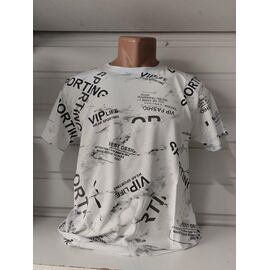 Фотография Футболка мужская 1699 white р.S-2XL "RING" недорого оптом от прямого поставщика