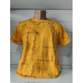 Фотография Футболка мужская 1702 yellow р.S-2XL "RING" недорого оптом от прямого поставщика