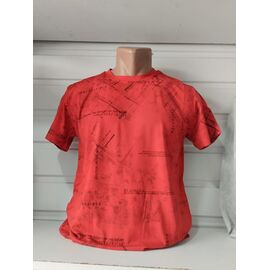 Фотография Футболка мужская 1703 red р.S-2XL "RING" недорого оптом от прямого поставщика