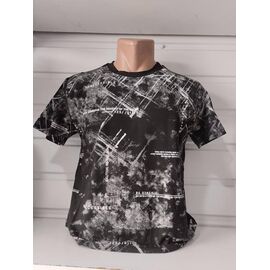 Футболка чоловіча 1707 black р.S-2XL "RING" недорого оптом від прямого постачальника