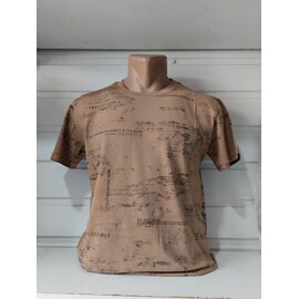 Футболка чоловіча 1708 beige р.S-2XL "RING" недорого оптом від прямого постачальника