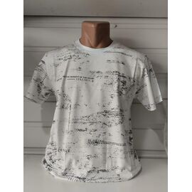 Футболка чоловіча 1711 white р.S-2XL "RING" недорого оптом від прямого постачальника