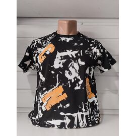 Футболка чоловіча 1716 black р.S-2XL "RING" недорого оптом від прямого постачальника