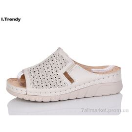 Фотография Шлепки женские облегченные Лето G95-1 (8 пар р.37-42) "Trendy" недорого оптом от прямого поставщика