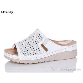 Фотография Шлепки женские облегченные Лето G95-2 (8 пар р.37-42) "Trendy" недорого оптом от прямого поставщика
