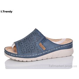Фотография Шлепки женские облегченные Лето G95-6 (8 пар р.37-42) "Trendy" недорого оптом от прямого поставщика