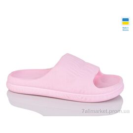 Фотография Шлепки женские облегченные Лето Крок Ж101 св.рожевий (6 пар р.36-41) "Progress" недорого оптом от прямого поставщика