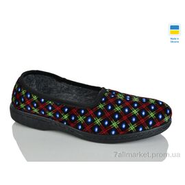 Тапки жіночі для будинку Весна/осінь Кредо мікс ч2 (7 пар р.36-42) "Крок" недорого оптом від прямого постачальника
