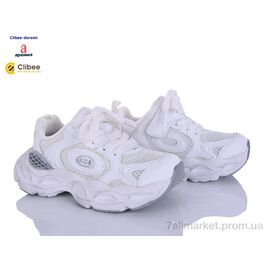 Фотография Кроссовки детские модные Весна/осень AD6823-1 white (7 пар р.31-37) "Clibee-Doremi" недорого оптом от прямого поставщика