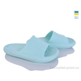 Фотография Шлепки женские облегченные Лето Cross 024 мята (6 пар р.36-41) "Vladimir" недорого оптом от прямого поставщика