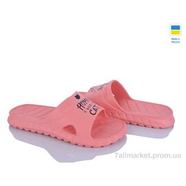 Фотография Шлепки женские облегченные Лето Крок С74 корал (6 пар р.36-41) "Vladimir" недорого оптом от прямого поставщика