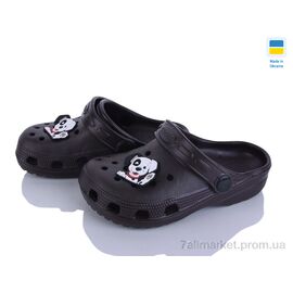 Фотография Кроксы детские летние Лето Cross H3 шоколад (6 пар р.24-29) "Vladimir" недорого оптом от прямого поставщика
